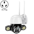 QX55 3.0 Million Pixels IP65 Waterproof 2.4G Wireless IP Camera, Support Motion Detection & Two-way Audio & Night Vision & TF Card, AU Plug