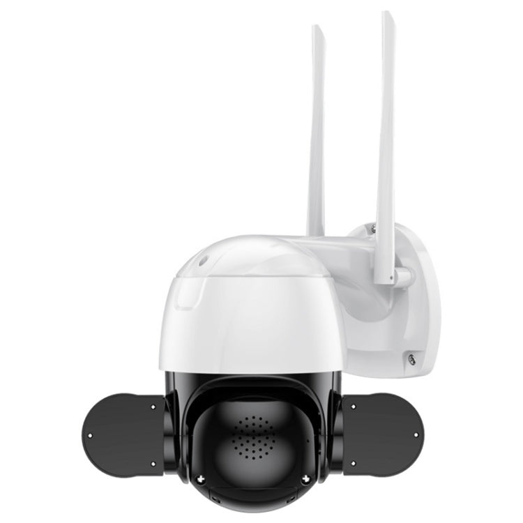 QX55 3.0 Million Pixels IP65 Waterproof 2.4G Wireless IP Camera, Support Motion Detection & Two-way Audio & Night Vision & TF Card, UK Plug