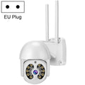 Tuya QX56 3.0 Million Pixels IP66 Waterproof 2.4G Wireless IP Camera, Support Motion Detection & Two-way Audio & Full Color Night Vision & TF Card, EU Plug