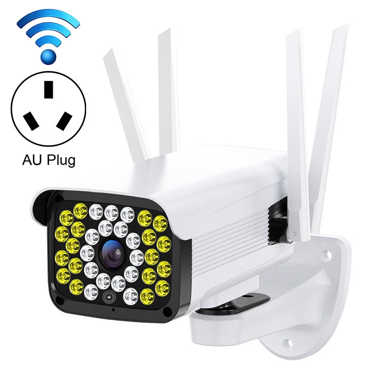 Difang DF-36Q Outdoor HD Surveillance IP Camera, Support Voice Intercom & Night Vision & Human Figure Detection & TF Card, WiFi + HD PTZ Rotation, AU Plug