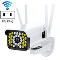 Difang DF-36Q Outdoor HD Surveillance IP Camera, Support Voice Intercom & Night Vision & Human Figure Detection & TF Card, WiFi + HD PTZ Rotation, US Plug