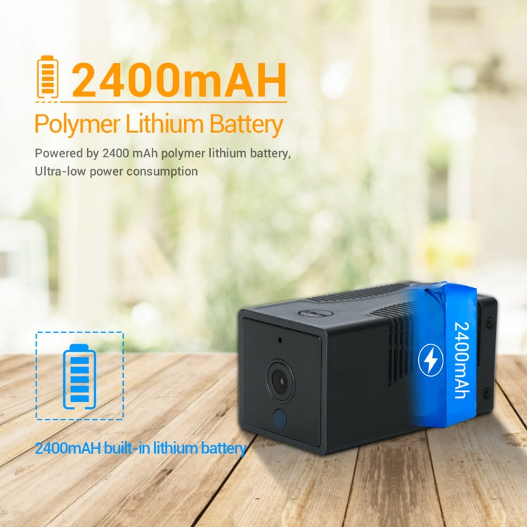 G17 2.0 Million Pixels HD 1080P Smart WiFi IP Camera, Support Night Vision & Two Way Audio & Motion Detection & TF Card, UK Plug