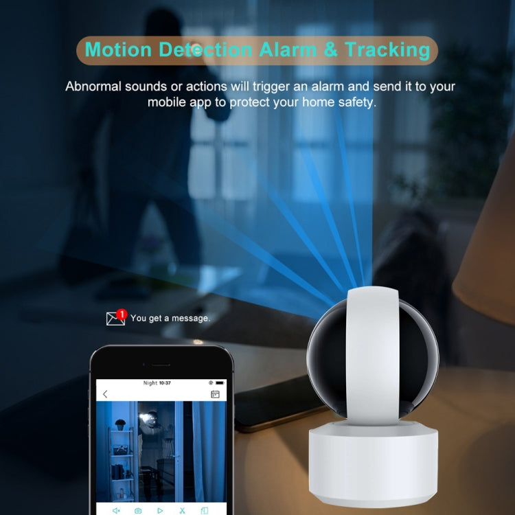 YT50-2 3.0MP 360 Rotation IP Camera WiFi Smart Security Camera, Support TF Card / Two-way Audio / Motion Detection / Night Vision(AU Plug)