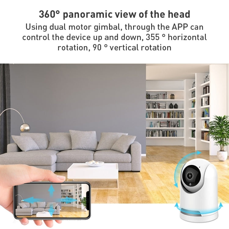 YT64 ICSEE 1080P Pan-tilt WiFi Smart IP Camera, Support TF Card / Two-way Audio / Motion Detection / Night Vision(UK Plug)