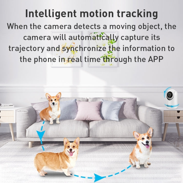 YT64 ICSEE 1080P Pan-tilt WiFi Smart IP Camera, Support TF Card / Two-way Audio / Motion Detection / Night Vision(UK Plug)