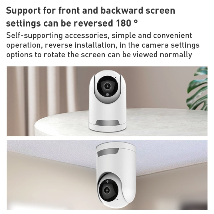 YT64 ICSEE 1080P Pan-tilt WiFi Smart IP Camera, Support TF Card / Two-way Audio / Motion Detection / Night Vision(UK Plug)