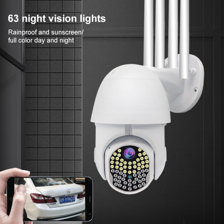 AL-63 2.0 Million Pixels 1080P HD WiFi IP Camera, Support Night Vision & Motion Detection & Two-way Intercom & TF Card, US Plug