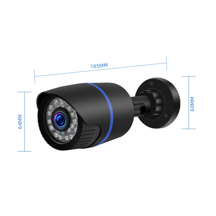 Q4 2.0 Million Pixels 1080P HD Wireless IP Camera, Support Motion Detection & Two-way Audio & Infrared Night Vision & TF Card, EU Plug