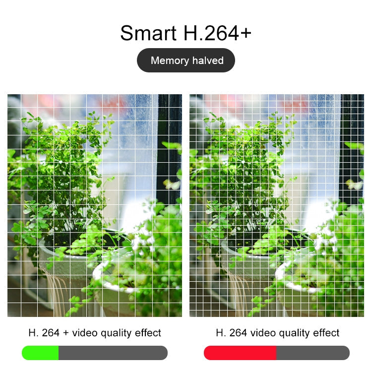 Q4 2.0 Million Pixels 1080P HD Wireless IP Camera, Support Motion Detection & Two-way Audio & Infrared Night Vision & TF Card, UK Plug