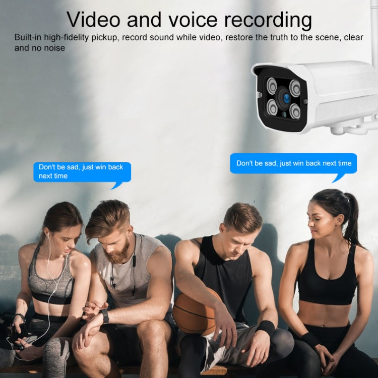 Q8 1080P HD Wireless IP Camera, Support Motion Detection & Infrared Night Vision & TF Card, UK Plug