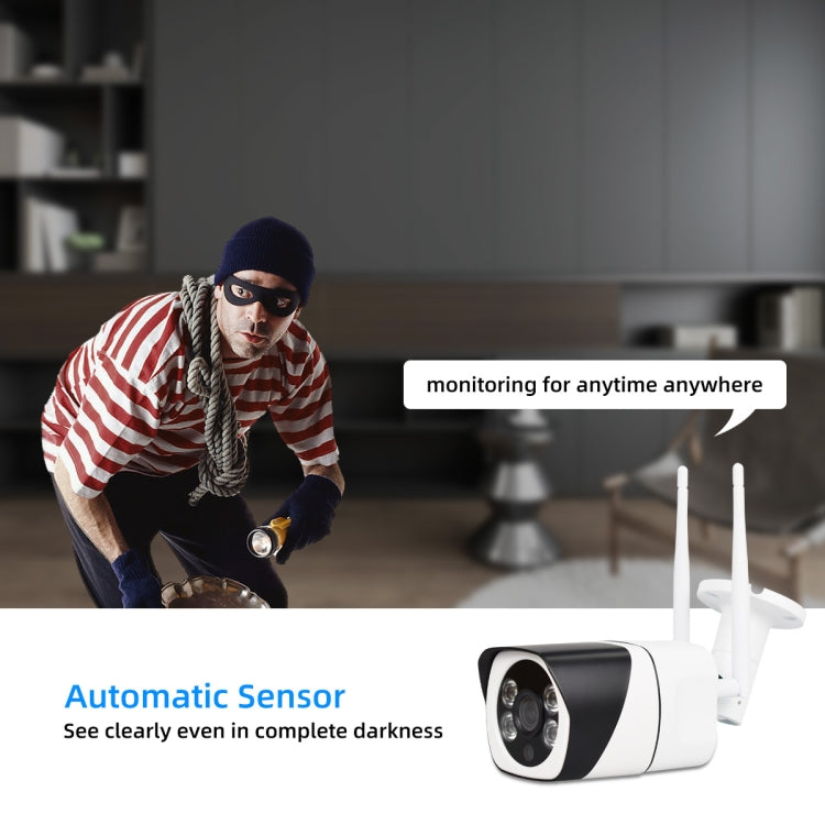 Q29 1080P HD Wireless IP Camera, Support Motion Detection & Infrared Night Vision & TF Card, UK Plug