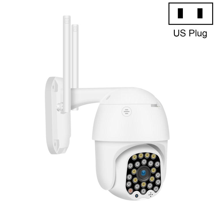 QX18 1080P HD WiFi IP Camera, Support Night Vision & Motion Detection & Two Way Audio & TF Card, US Plug