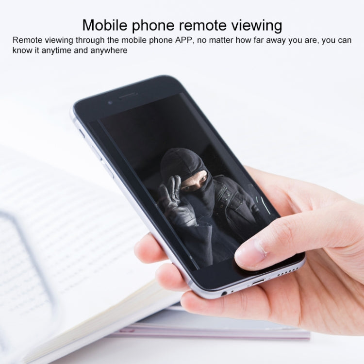 QX21 1080P HD WiFi IP Camera, Support Night Vision & Motion Detection & Two Way Audio & TF Card, EU Plug