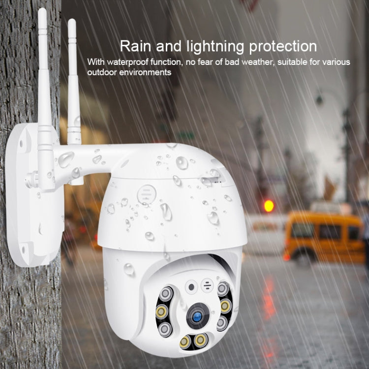 QX21 1080P HD WiFi IP Camera, Support Night Vision & Motion Detection & Two Way Audio & TF Card, UK Plug