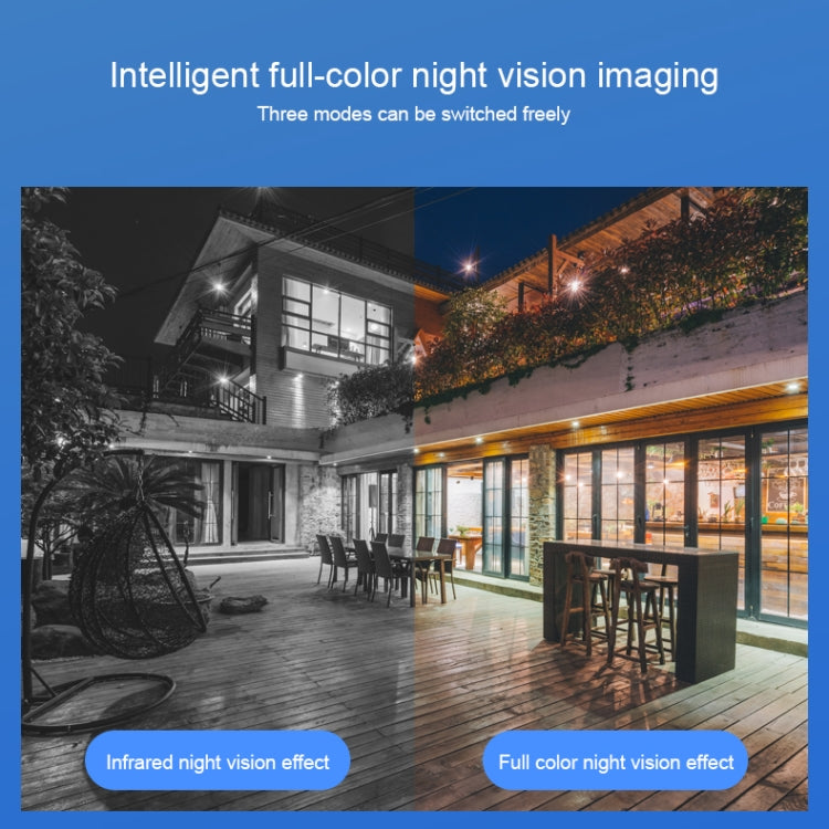 QX21 1080P HD WiFi IP Camera, Support Night Vision & Motion Detection & Two Way Audio & TF Card, UK Plug