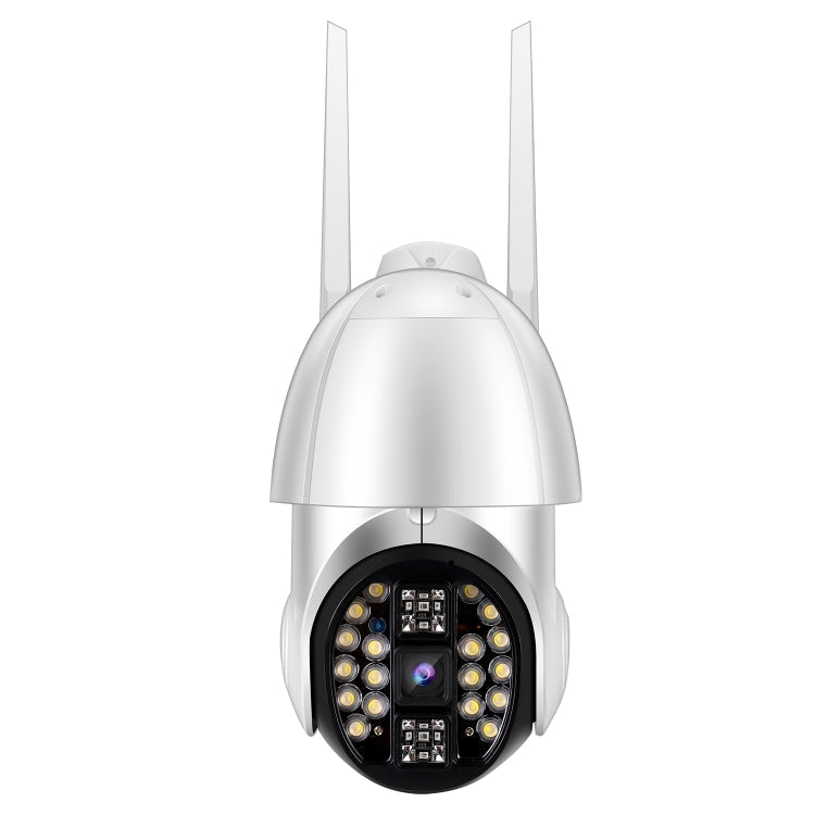 QX33 1080P Panoramic PTZ 360 Degree Rotating WIFI Camera, Support Day and Night Full Color & Two-way Voice Intercom & Motion Detection Alarm & Video Playback & 64GB TF Card, US Plug