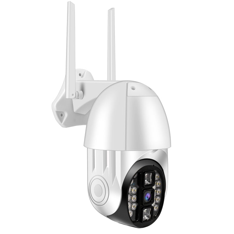 QX33 1080P Panoramic PTZ 360 Degree Rotating WIFI Camera, Support Day and Night Full Color & Two-way Voice Intercom & Motion Detection Alarm & Video Playback & 64GB TF Card, US Plug