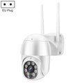 QX43-2 1080P 2.0MP Lens IP66 Waterproof PTZ Rotating WIFI Camera, Support Infrared Night Vision & Two-way Voice Intercom & Motion Detection & 128GB TF Card, EU Plug