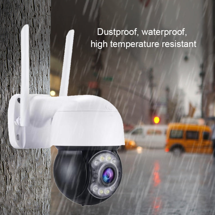 QX47 3.0 Million Pixels 1080P HD Wireless IP Camera, Support Motion Detection & Infrared Night Vision & TF Card(EU Plug)