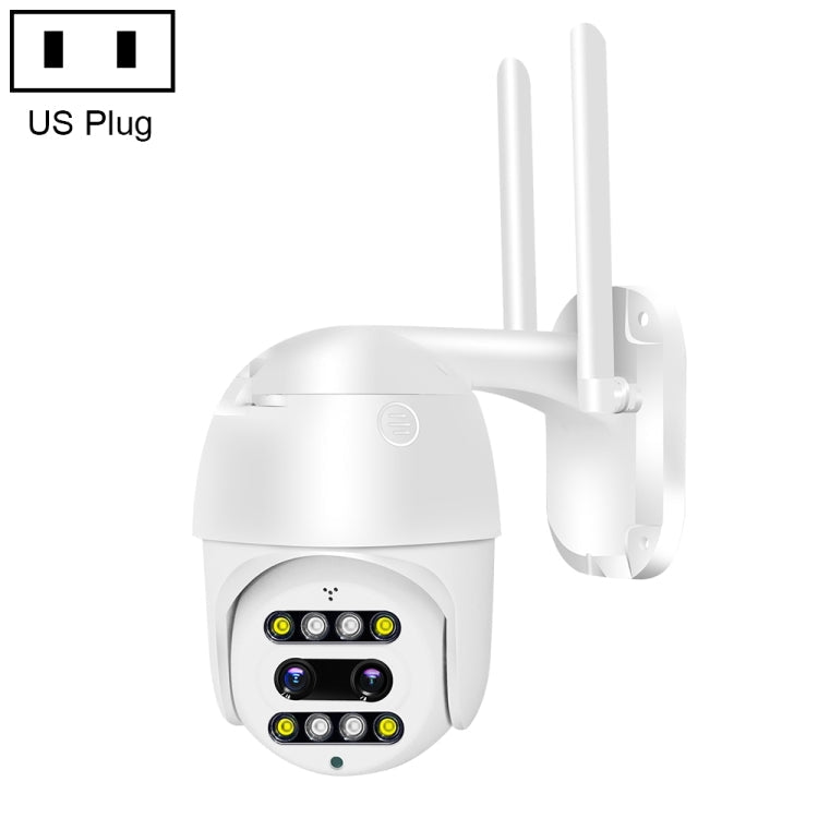 QX48 Pixels 1080P HD Wireless IP Camera, Support Motion Detection & Infrared Night Vision & TF Card(US Plug)