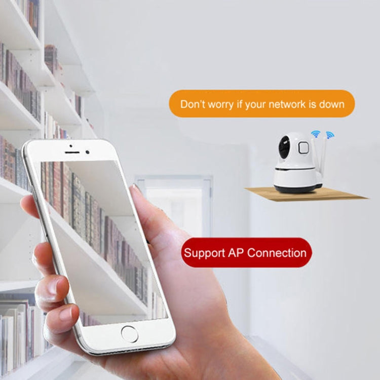 PAF200 2MP 1080P HD Wireless IP Camera, Support Motion Detection & Infrared Night Vision & TF Card(UK Plug)