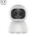 YT48 HD Wireless Indoor Network Shaking Head Binocular Camera, Support Motion Detection & Infrared Night Vision & Micro SD Card, US Plug
