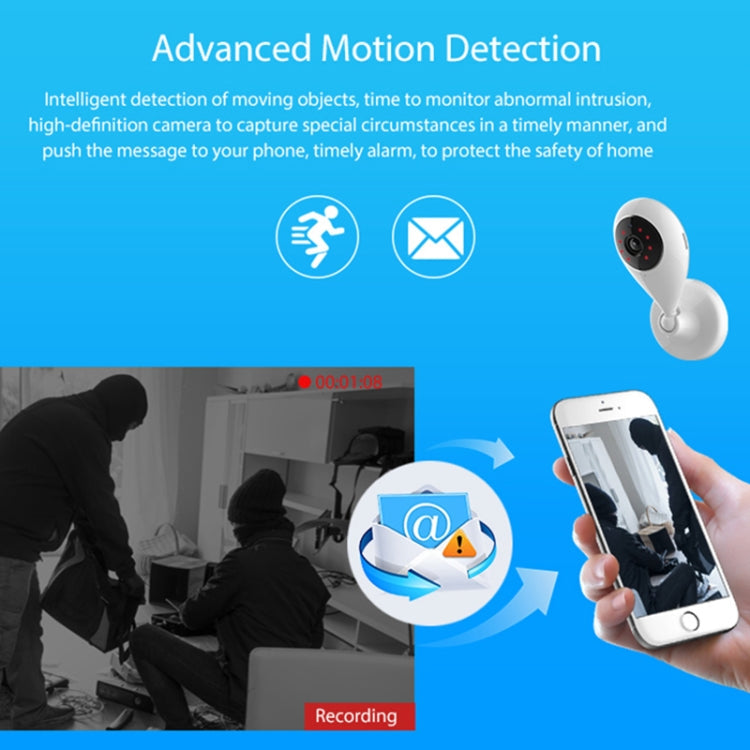 NEO NIP-55AI Indoor WiFi IP Camera, with IR Night Vision & Multi-angle Monitor & Mobile Phone Remote Control