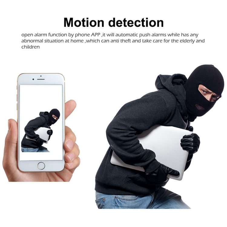 Anpwoo YT008 720P HD WiFi IP Camera, Support Motion Detection & Infrared Night Vision & SD Card(Max 32GB)(White)