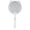 Cat Ear Rotary Electric Mosquito Swatter (White)