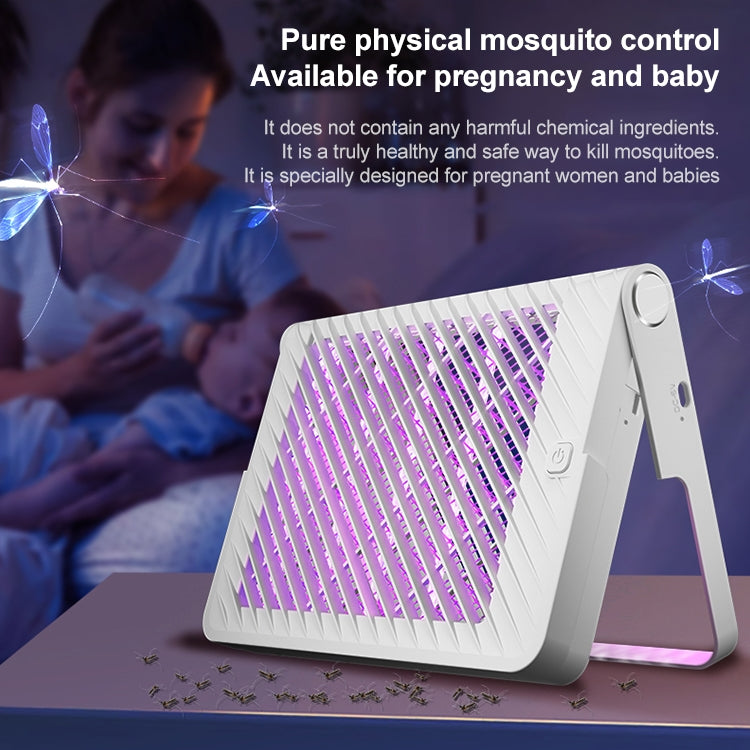 XQN-828 Foldable Electric Shock Mosquito Killer Lamp (White)