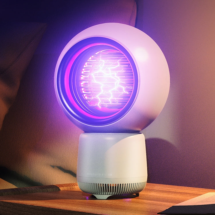 MM026 2W There Are Star People Electric shock Mosquito Killer Lamp (White)