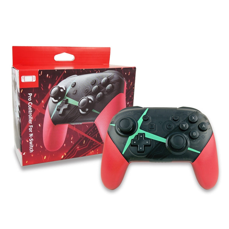 Wireless Game Pro Controller With Screenshot Vibration Function for Nintendo Switch(Red)