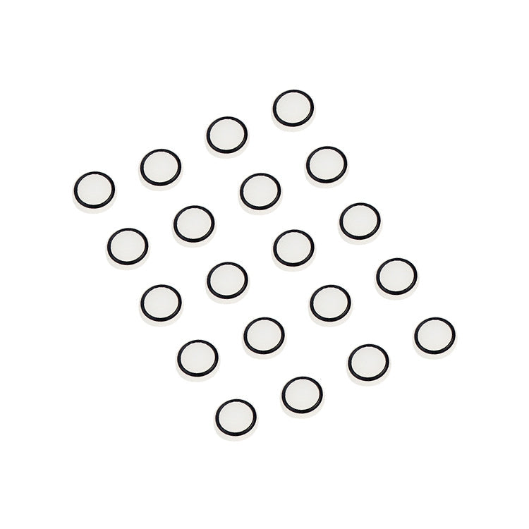 20 PCS Luminous Silicone Protective Cover for PS4 / PS3 / PS2 / XBOX360 / XBOXONE / WIIU Gamepad Joystick(Black)
