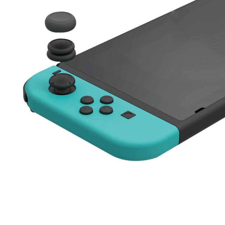 Left + Right Gamepad Rocker Cap Button Cover for Switch(Red)