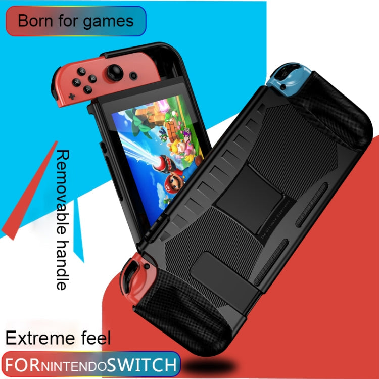 TPU Soft Protective Shell Drop Resistance for Nintendo Switch(Blue)