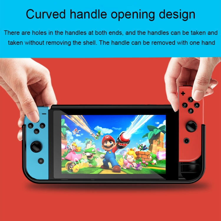 TPU Soft Protective Shell Drop Resistance for Nintendo Switch(Black)