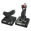 Logitech G Saitek X52 Pro Flight Control Game Throttle Joystick Handle Controller
