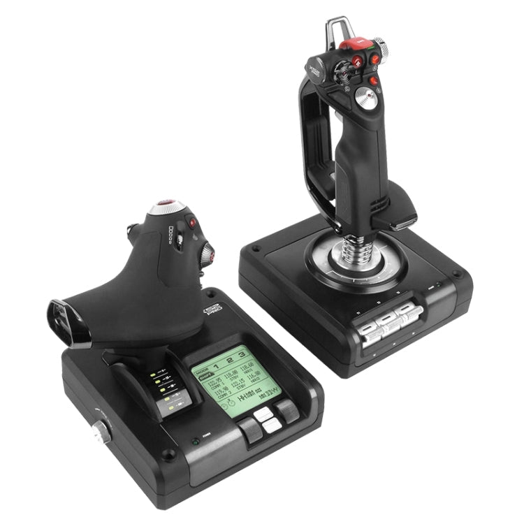 Logitech G Saitek X52 Pro Flight Control Game Throttle Joystick Handle Controller
