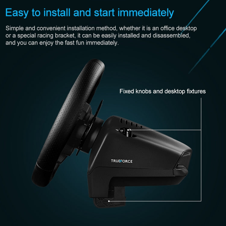 Logitech G923 Game Racing Steering Wheel Pedal Shift Lever for PS5 / PS4 / PC
