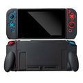 For Nintendo Switch Pure Color Shockproof TPU Case(Black)