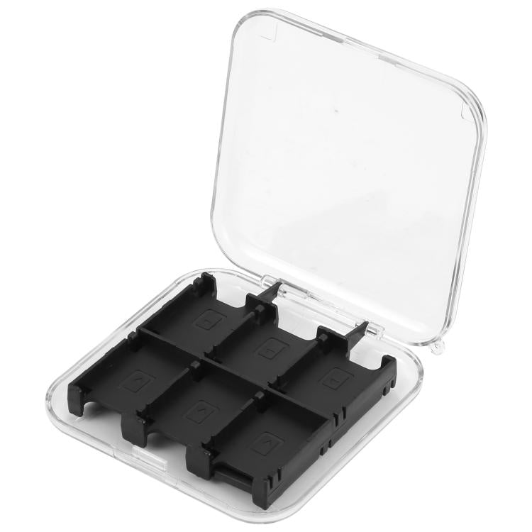 12 in 1 Box Memory Card Holder Box for Nintendo Switch(Silver)