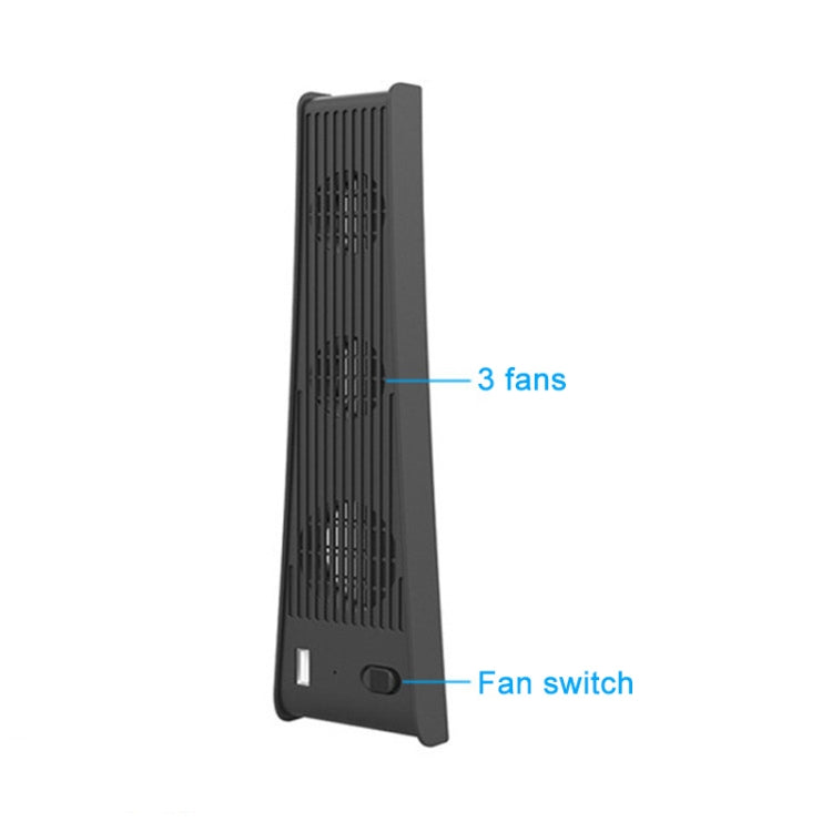 KJH P5-009 Console Cooling Fan For PS5(White)