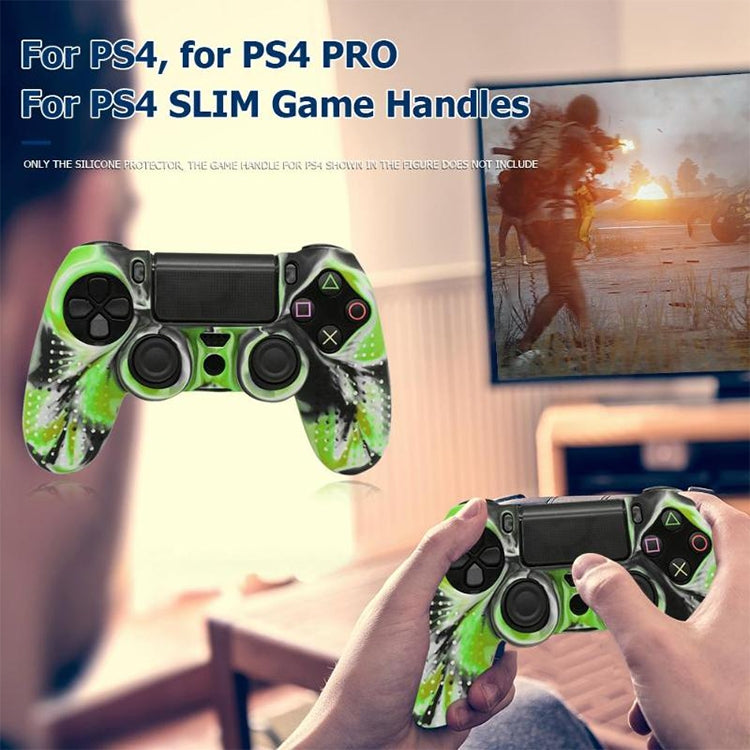 Non-slip Silicone Protective Case for Sony PS4(Black)