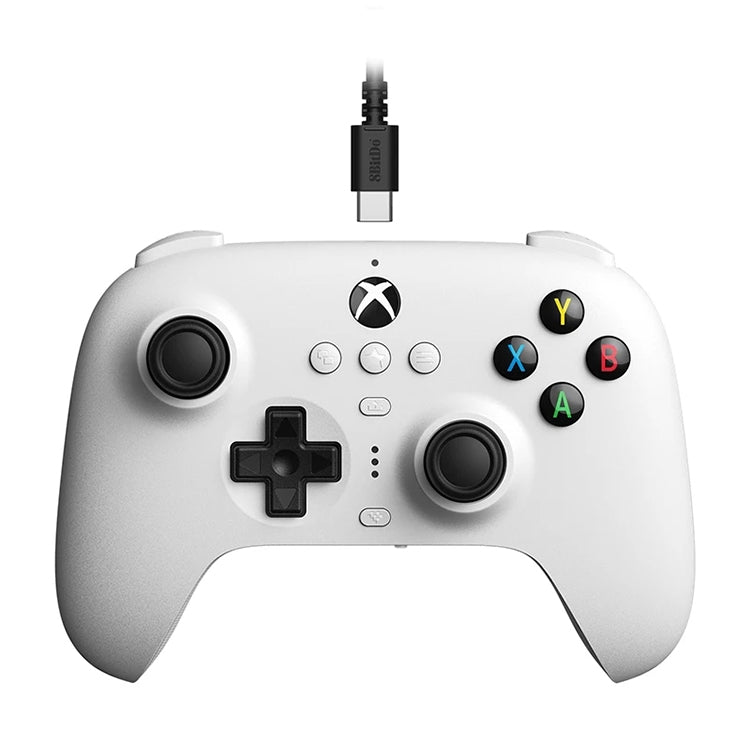 8BitDo Orion Wired Game Controller Xbox Hall Version with Game Pass Card (White)