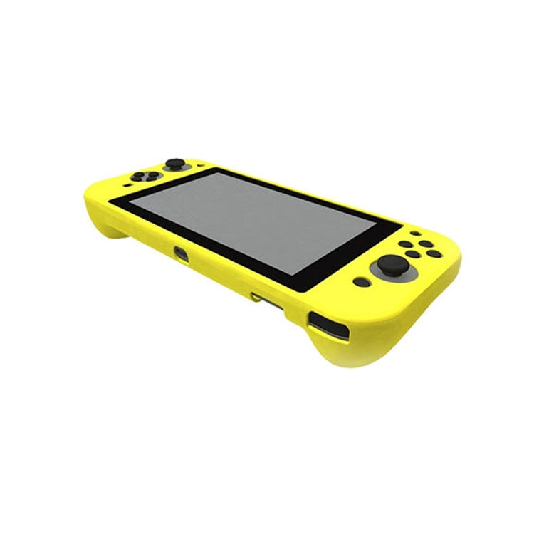 Game Console Silicone Full Coverage Protective Case for Nintendo Switch Lite / Mini(Yellow)