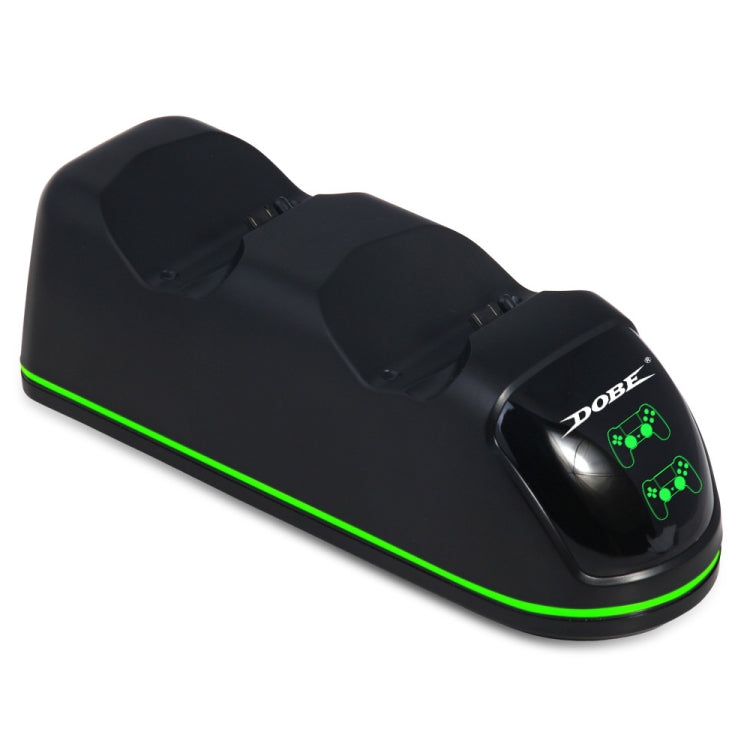 DOBE TP4-1781 Wireless Controller Dual Charging Dock LED Charger Handle Charger for  PS4 / Slim / Pro(Black)