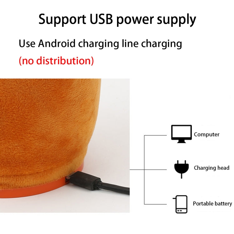 Sunflower Sax Style Bluetooth Plush Children Adult Toy ,Support USB Charging & Battery(Red)