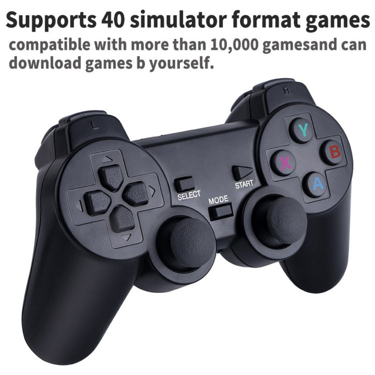 PS3000 32GB 4K Retro Game Stick with 2 Wireless Gamepads 3000+ Games Pre-installed