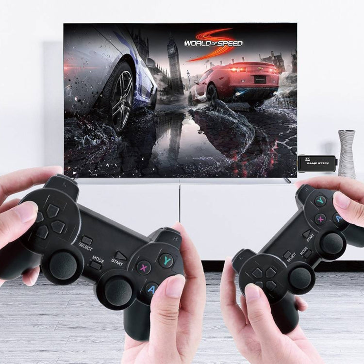 PS3000 32GB 4K Retro Game Stick with 2 Wireless Gamepads 3000+ Games Pre-installed