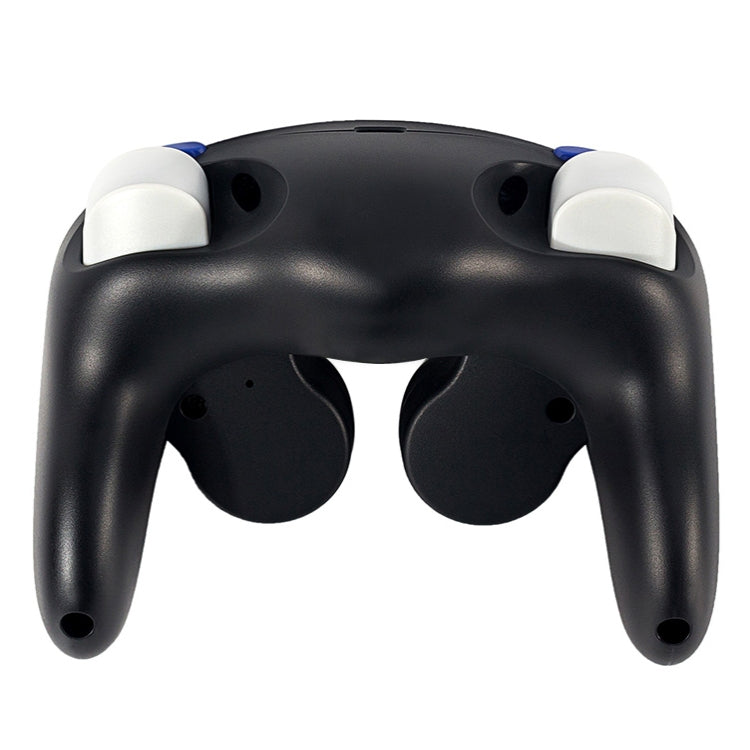 Three-point Decorative Strip Wired Game Handle Controller for Nintendo NGC(Black)